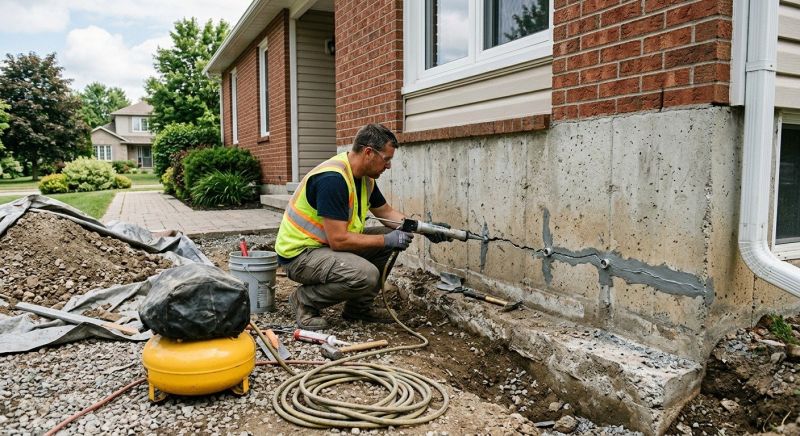 Basement Foundation Repair in South Dartmouth, MA