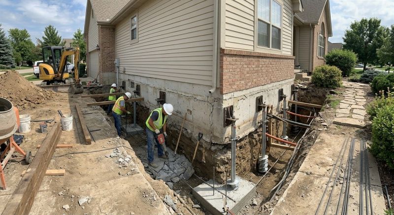 Basement Underpinning in Rehoboth, MA