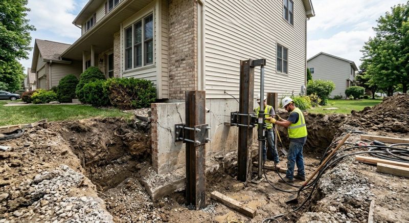 Basement Underpinning in Rehoboth, MA