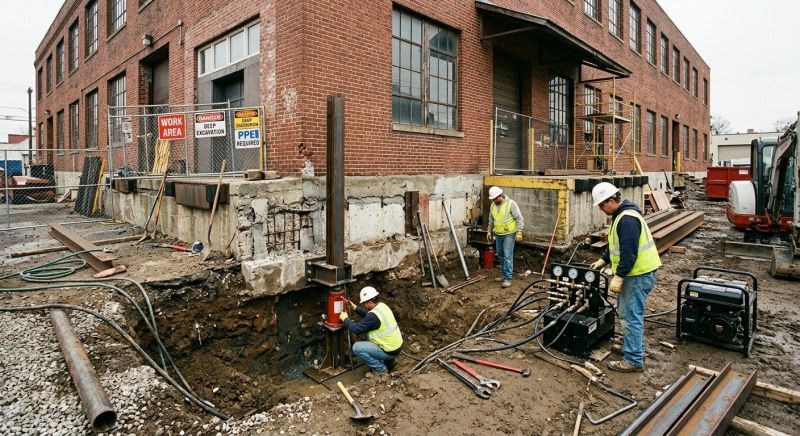 Building Foundation Repair in Berkley, MA