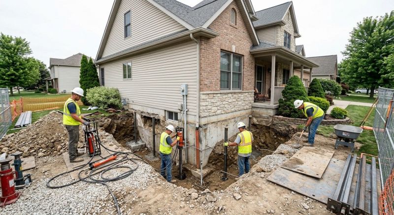 Building Foundation Repair in Hanson, MA