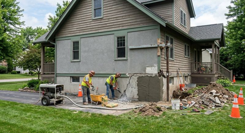 Building Foundation Repair in South Dartmouth, MA