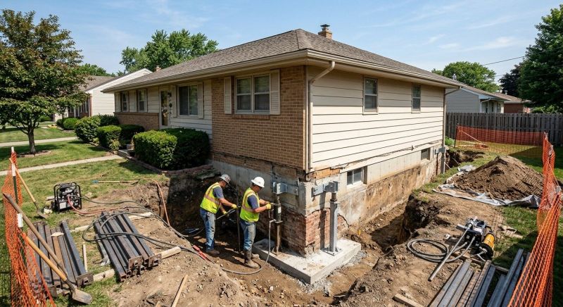 Building Foundation Repair in West Greenwich, RI