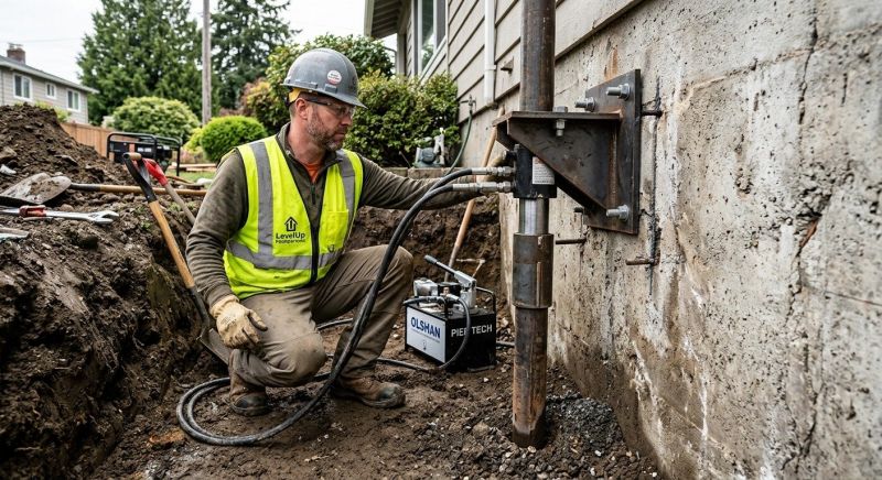 Concrete Foundation Leveling in Johnston, RI