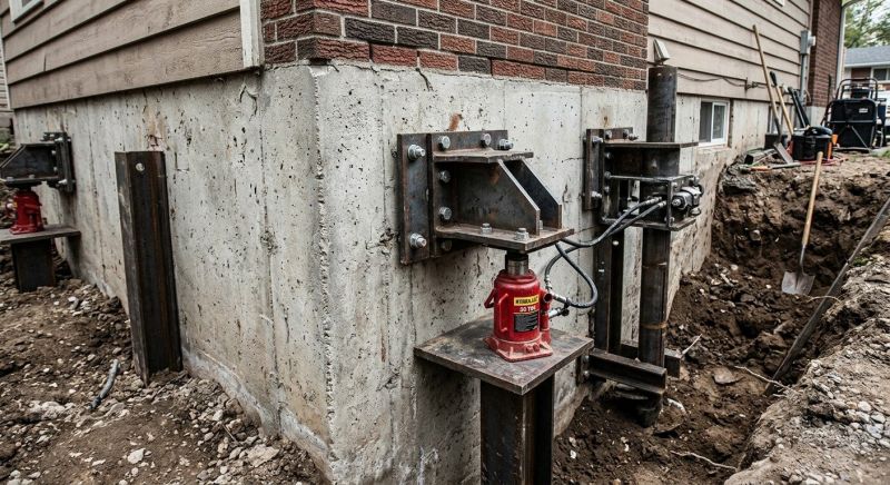 Concrete Foundation Leveling in Johnston, RI