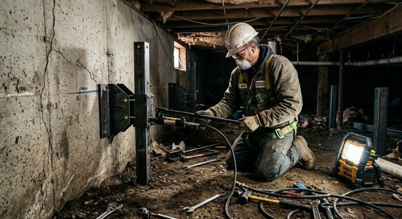 Concrete Foundation Leveling in Norton, MA