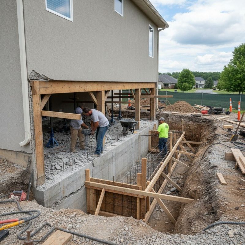 Concrete Foundation Repair in Swansea, MA