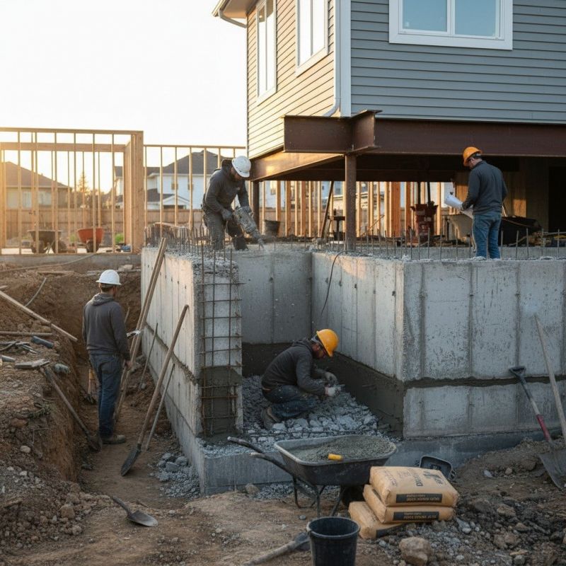 Concrete Foundation Repair in Woonsocket, RI