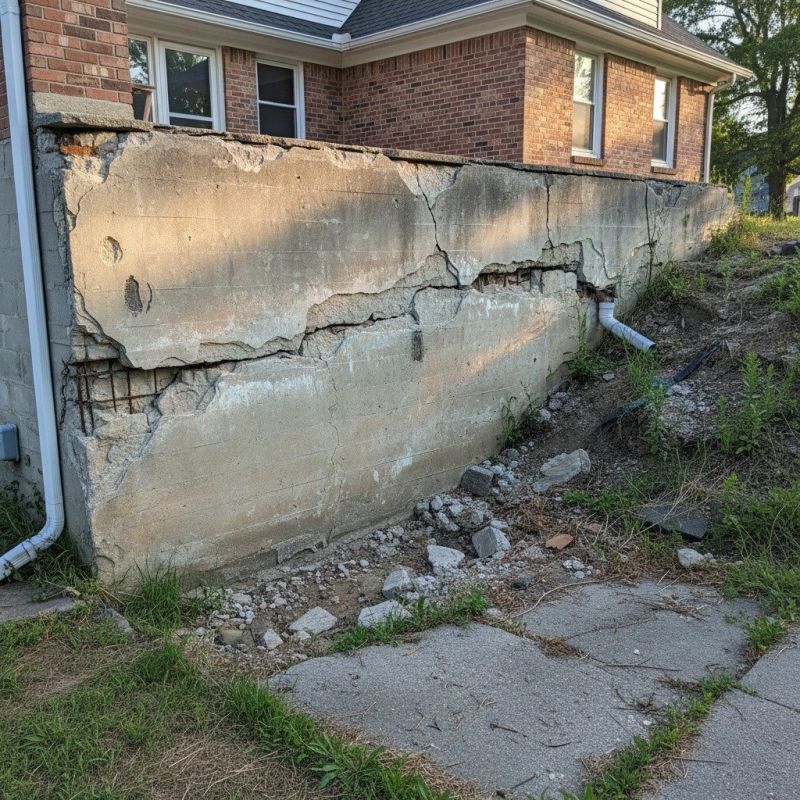 Cracked Foundation Repair in Jamestown, RI