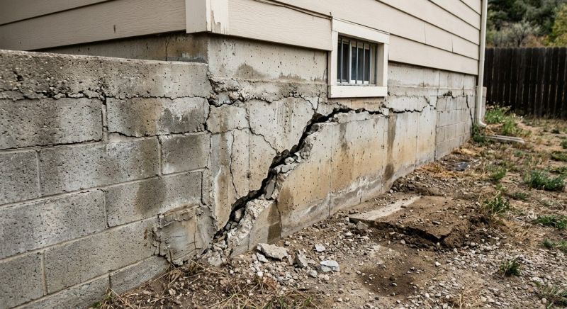 Cracked Foundation Repair in Stoughton, MA