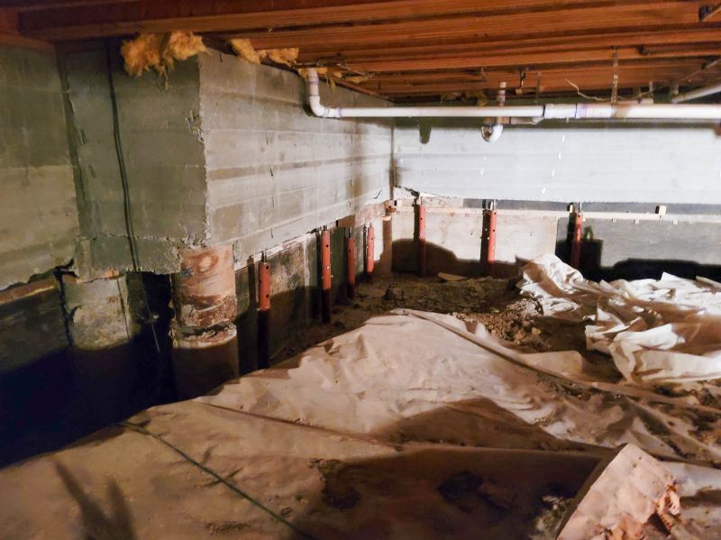 Crawlspace Foundation Repair in Bridgewater, MA