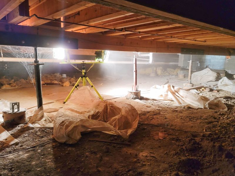 Crawlspace Foundation Repair in North Attleboro, MA