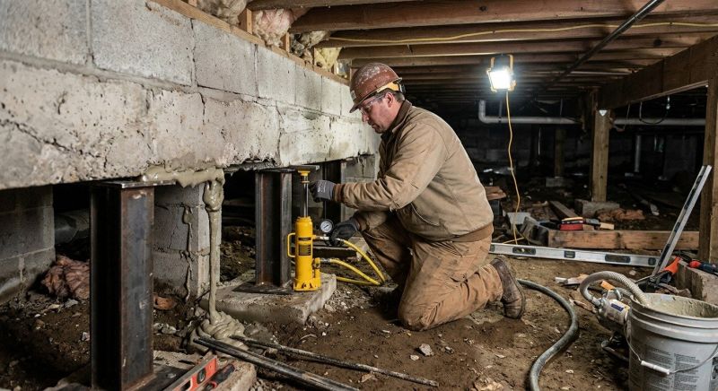 Crawlspace Foundation Repair in Swansea, MA