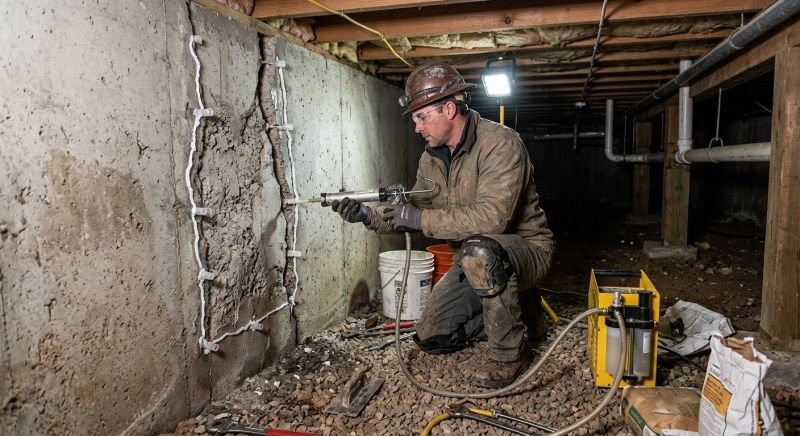 Crawlspace Foundation Repair in Woonsocket, RI