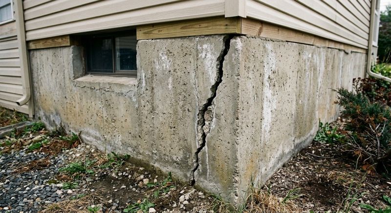 Foundation Crack Repair in Bristol, RI