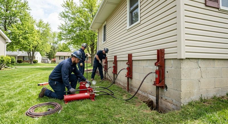 Foundation Jacking in Bristol County, RI