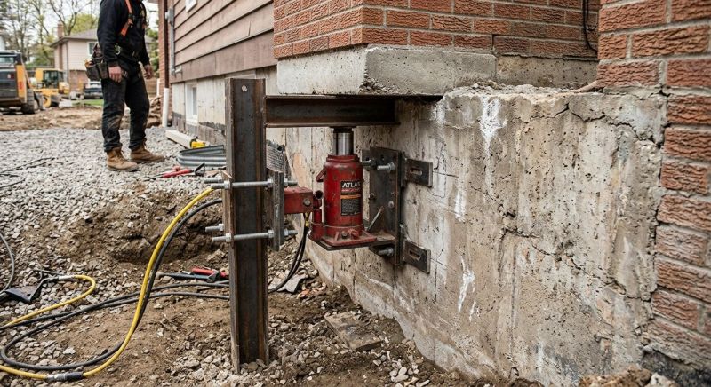 Foundation Jacking in Pawtucket, RI