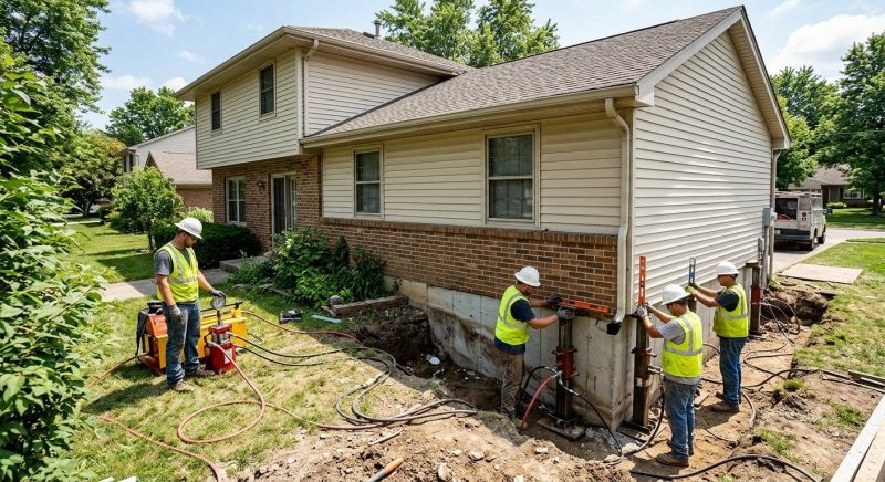 Foundation Jacking in Providence County, RI