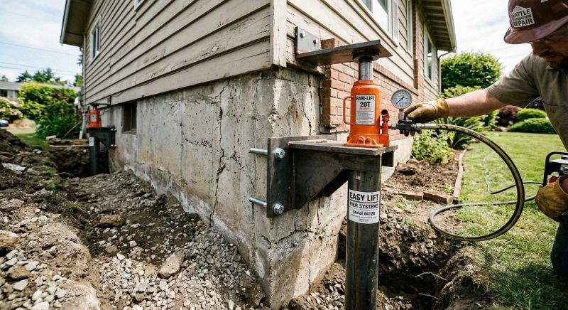 Foundation Lifting in Hanson, MA