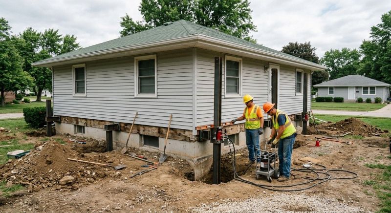 Foundation Raising in Chepachet, RI