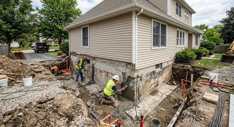 Foundation Restoration in Rehoboth, MA