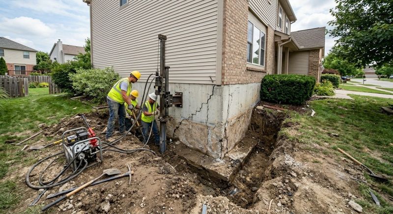 Foundation Stabilizing in Blackstone, MA