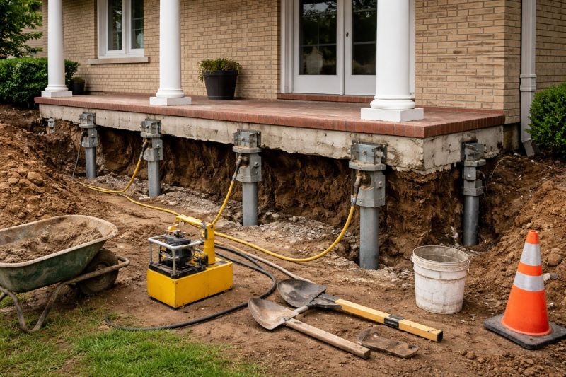 Foundation Stabilizing in Bristol County, RI