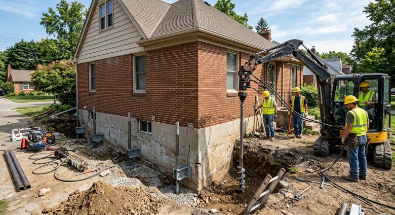Foundation Stabilizing in East Walpole, MA