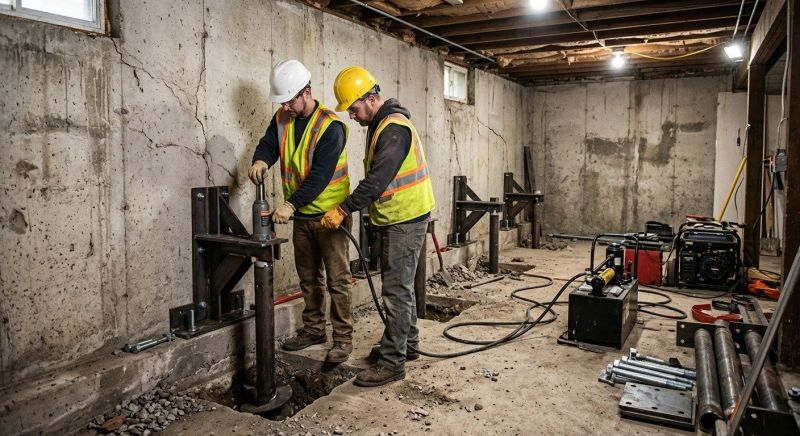 Foundation Stabilizing in Halifax, MA