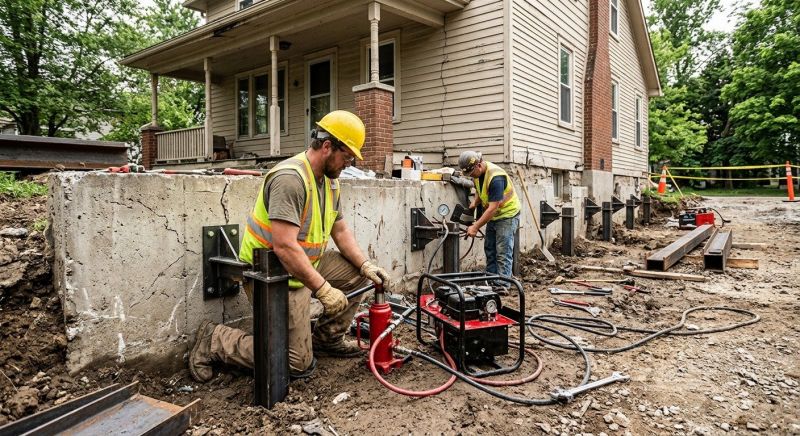 Foundation Stabilizing in Rehoboth, MA