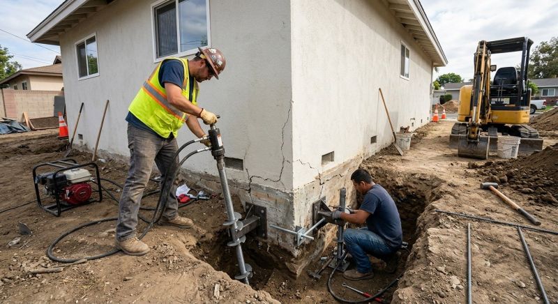 Foundation Stabilizing in New Bedford, MA