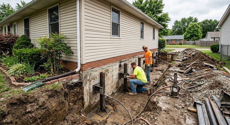 Foundation Stabilizing in Norwood, MA