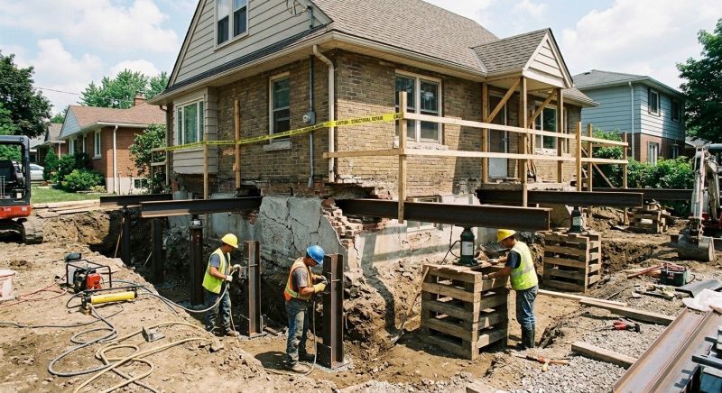 Foundation Structural Repair in Attleboro Falls, MA