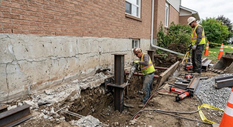 Foundation Structural Repair in Chepachet, RI