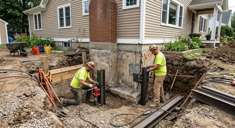 Foundation Structural Repair in Cranston, RI