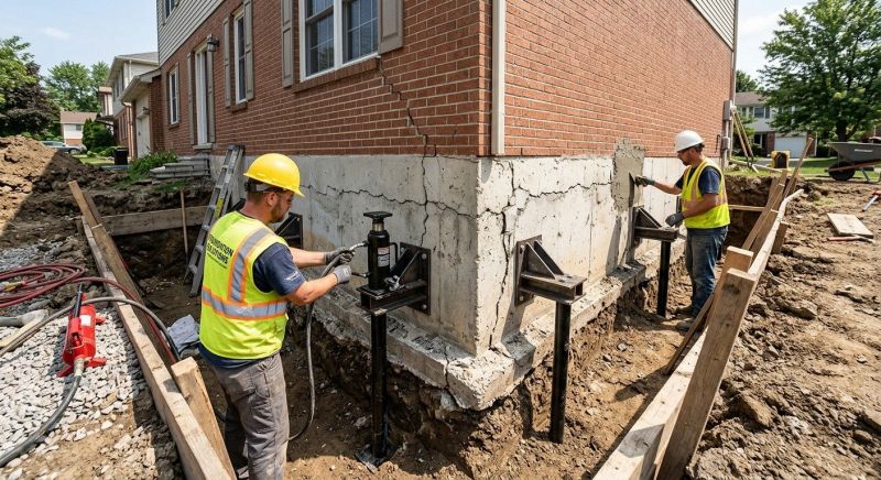Foundation Structural Repair in Fairhaven, MA