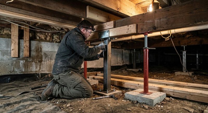 Foundation Structural Repair in Lincoln, RI