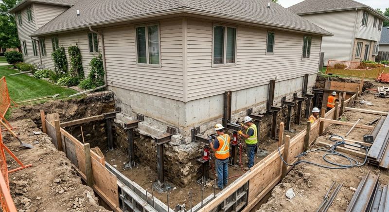 Foundation Underpinning in Rehoboth, MA