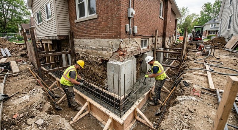 Foundation Underpinning in Rehoboth, MA