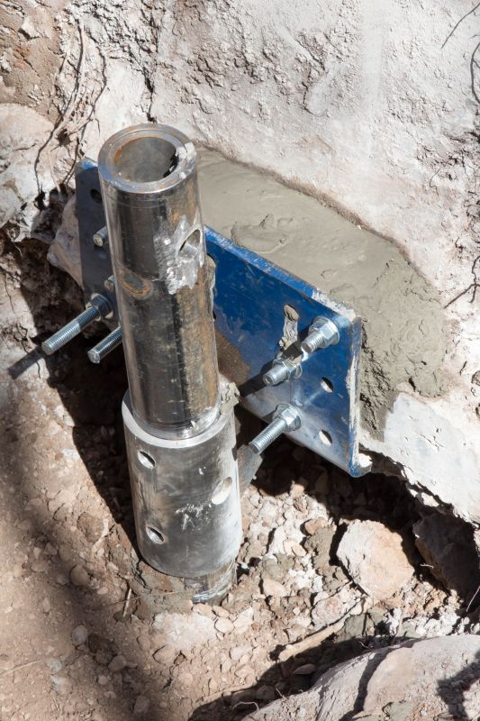 Helical Piers Installation in Rehoboth, MA