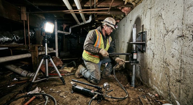 Home Foundation Leveling in Oakland, RI