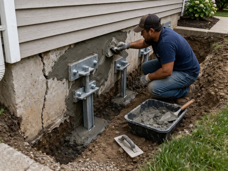 Home Foundation Repair in Canton, MA