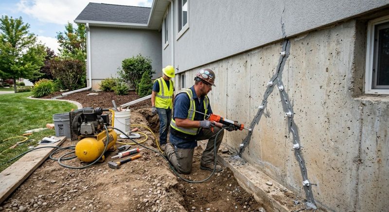 Home Foundation Repair in South Easton, MA