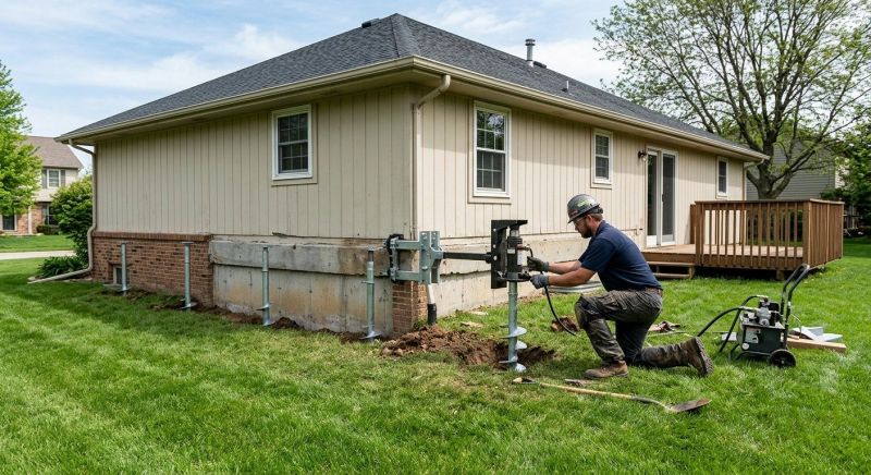 Settling Foundation Service in Dighton, MA