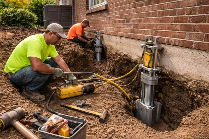 Settling Foundation Service in East Bridgewater, MA