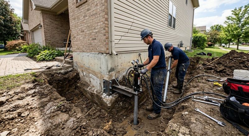 Settling Foundation Service in Lakeville, MA