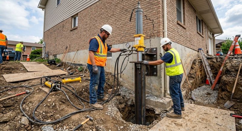 Settling Foundation Service in Woonsocket, RI