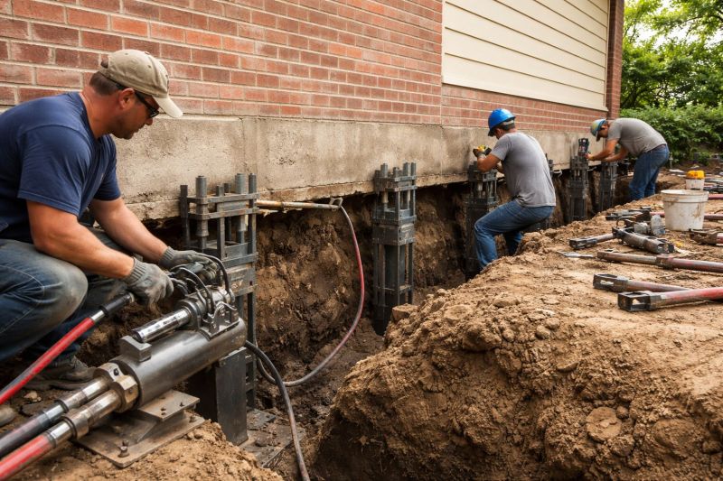 Slab Foundation Repair in Rehoboth, MA