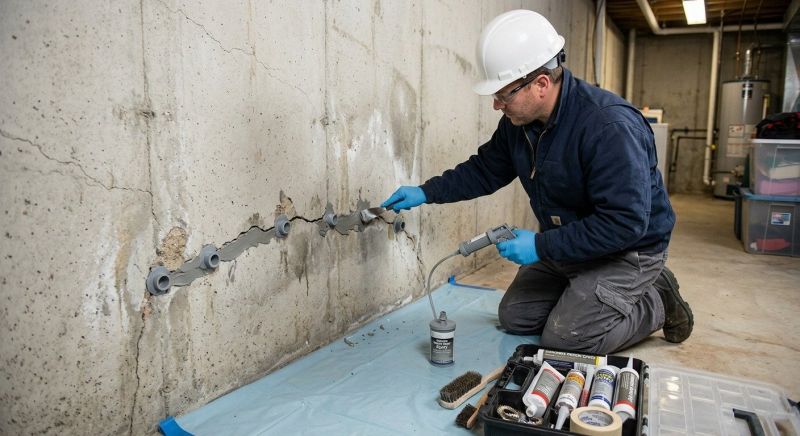 Structural Crack Repair in Rehoboth, MA