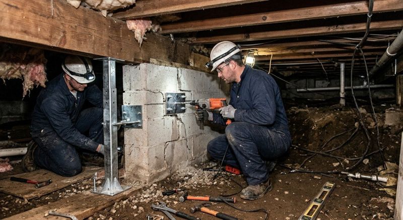 Structural Foundation Repair in Millis, MA